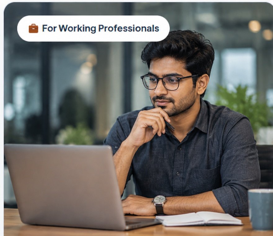 Working professional in a modern office